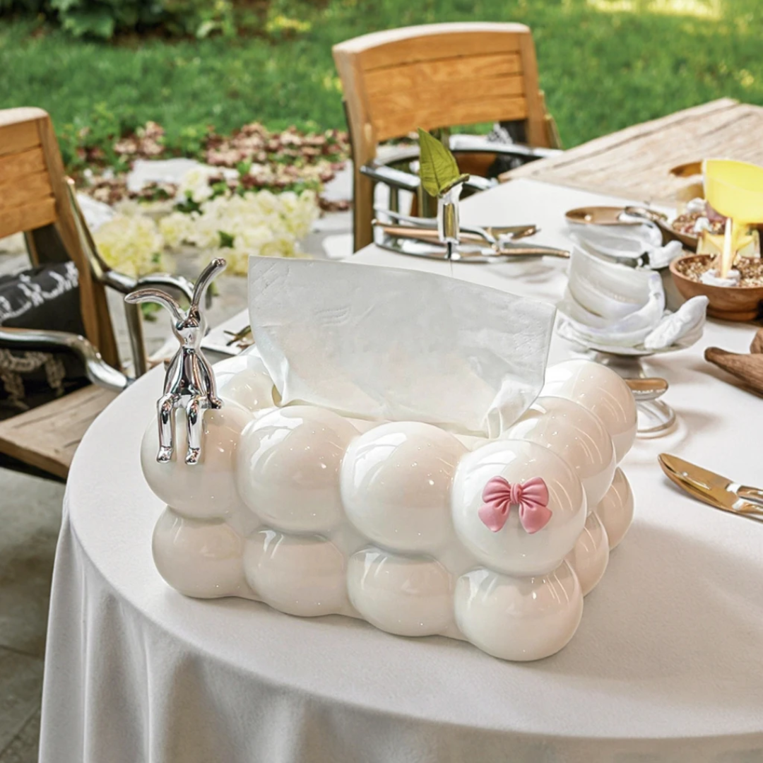 Bubble Tissue Box /Serviette Holder