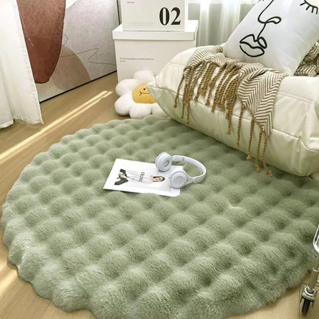 Fluffy Round Plush Rugs