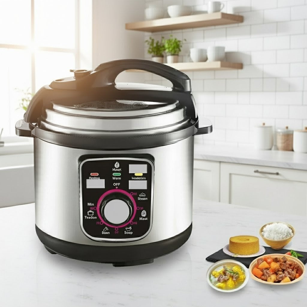 5L Multifunction Pressure Cooker and Rice Cooker