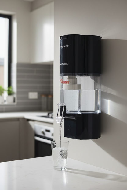 Forbes Nectar 4000LT NXT gravity water purifier with 16 liter storage and ceramic filtration