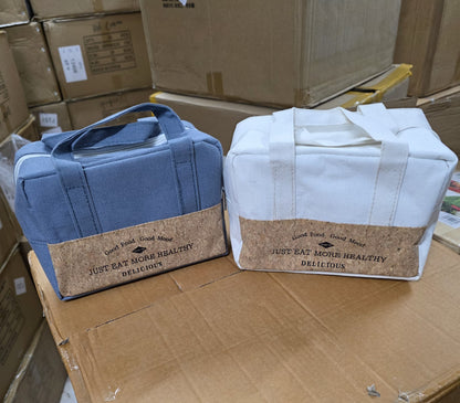 Portable Food Storage Insulated Lunch Bag with Aluminium Lining