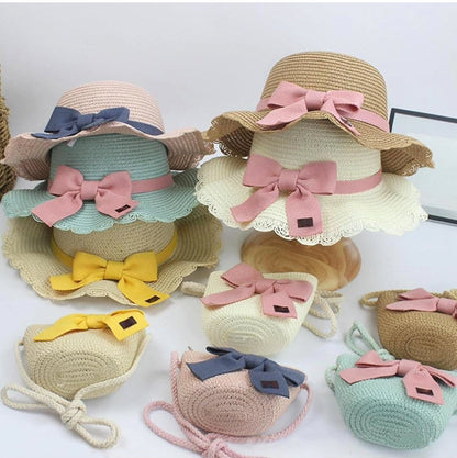 Girls Hat+ Sling Bag
