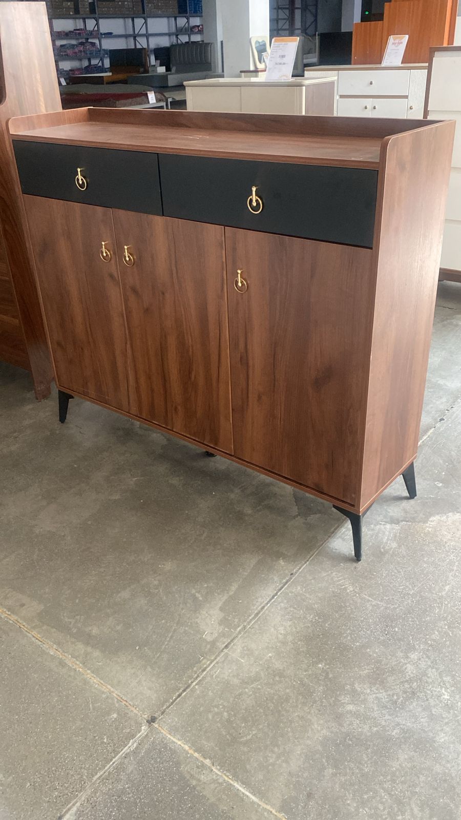 Wooden Shoe Cabinet