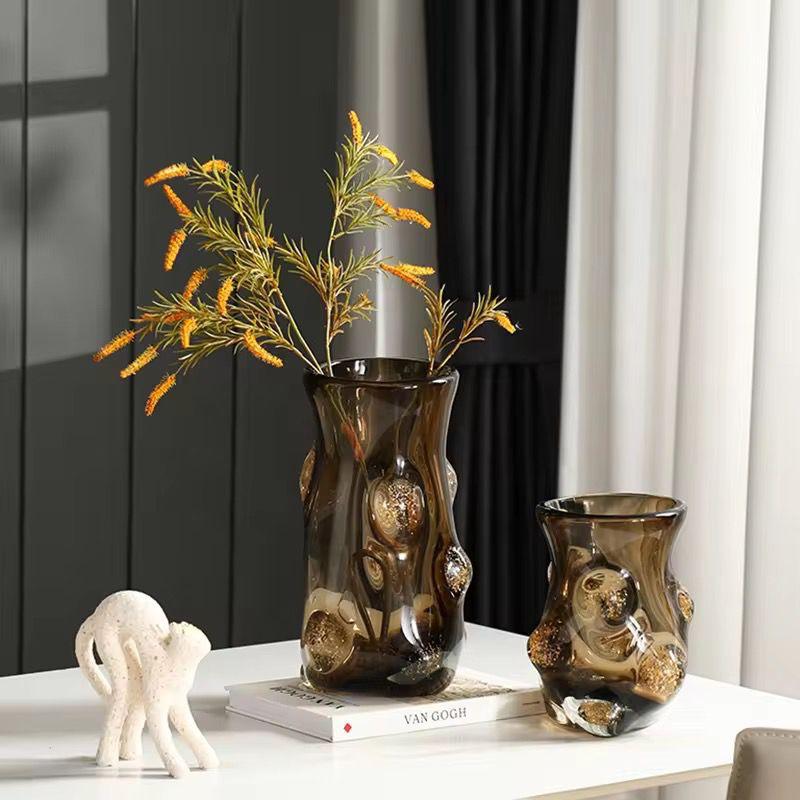 Flolenco Home Décor Glass Vase