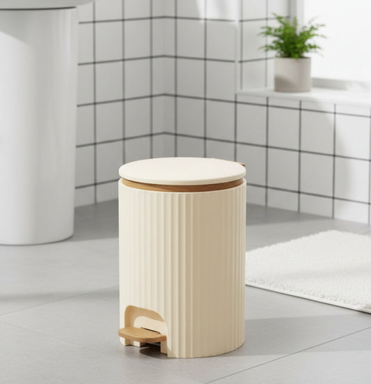 Foot Pedal Push Dustbin / Trash Can