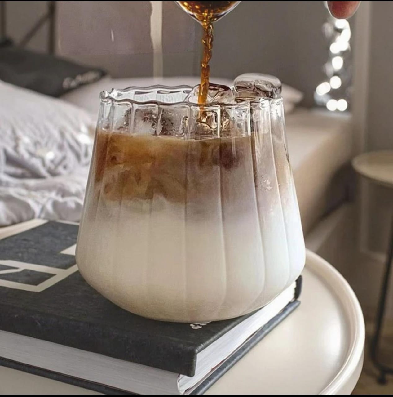 6Pcs Borosilicate Vertical Line Glasses