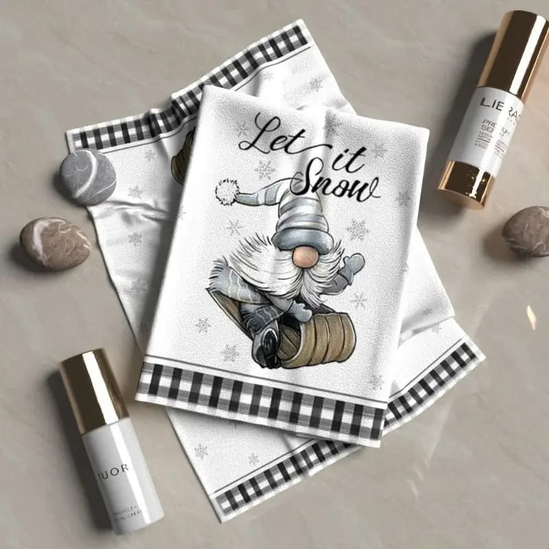 Christmas Themed Kitchen Towels