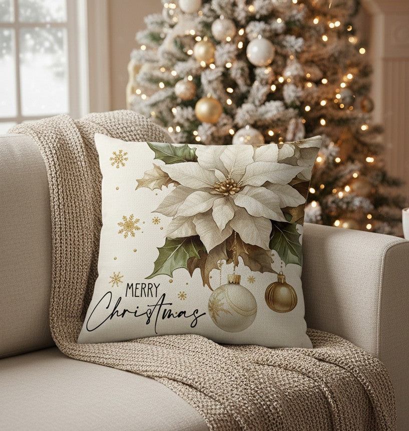 Christmas Themed Pillow Cases 45cm x 45cm