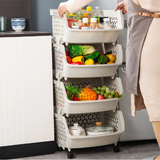 4 Layer Vegetable Rack +Lid