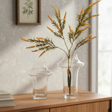 Creative Clear Glass Vase 35cm