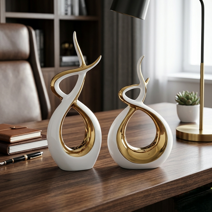 2pcs Ceramic Decoration Ornaments