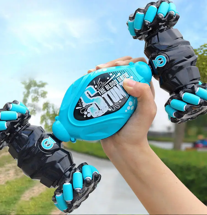 Rechargeable Stunt Car With Dual Remote Controls