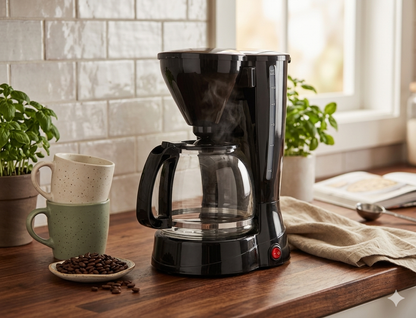 TLAC Coffee Maker 800W CM123A Glass Carafe Coffee Machine TLHA0163