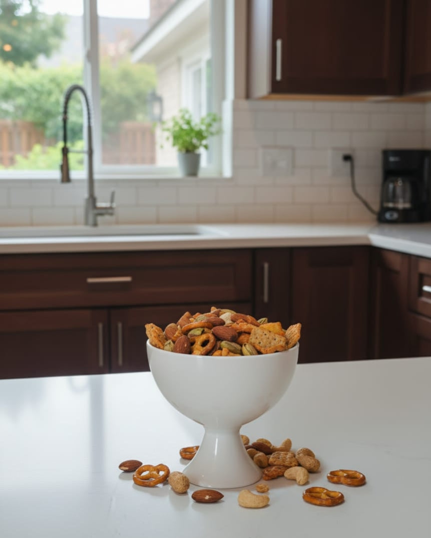 Ceramic Bowl With Stand