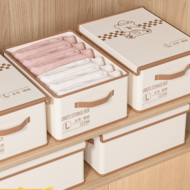 Oxford closet multipurpose storage organizer box for clothes and household organization in home wardrobes