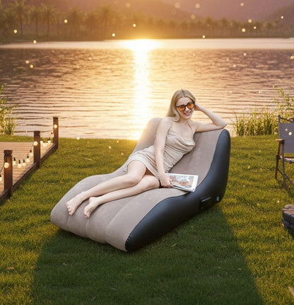 Inflatable Deck Chair Lazy Lounge Sofa