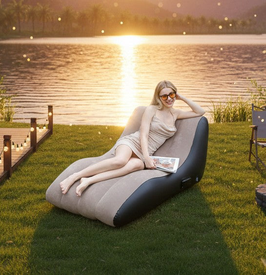 Inflatable Deck Chair Lazy Lounge Sofa