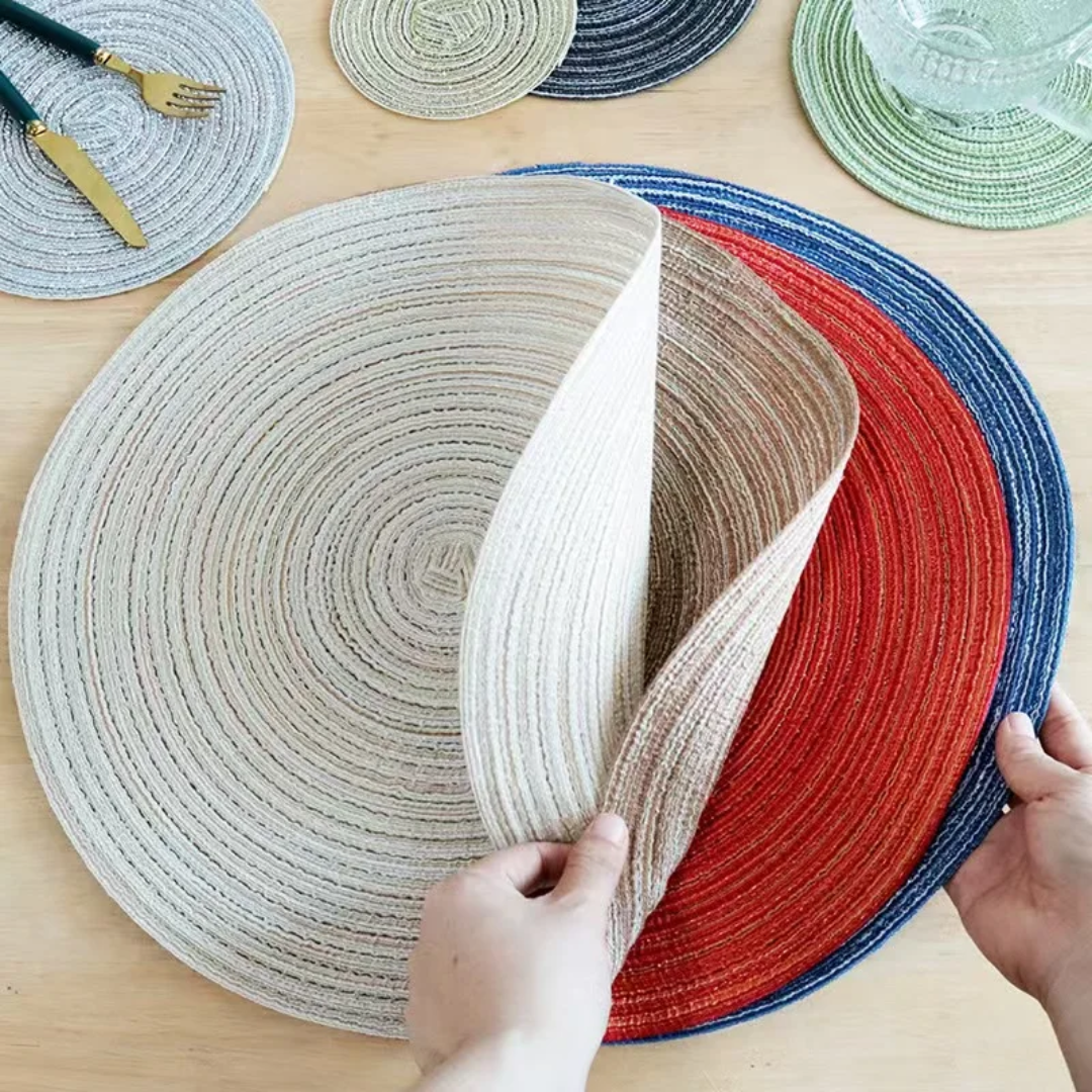 Round Weaving Pot Mat