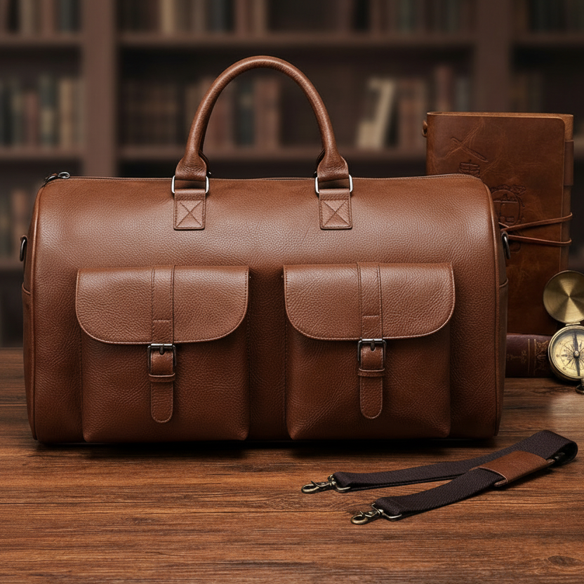 2-in-1 Convertible Garment Duffel Bag