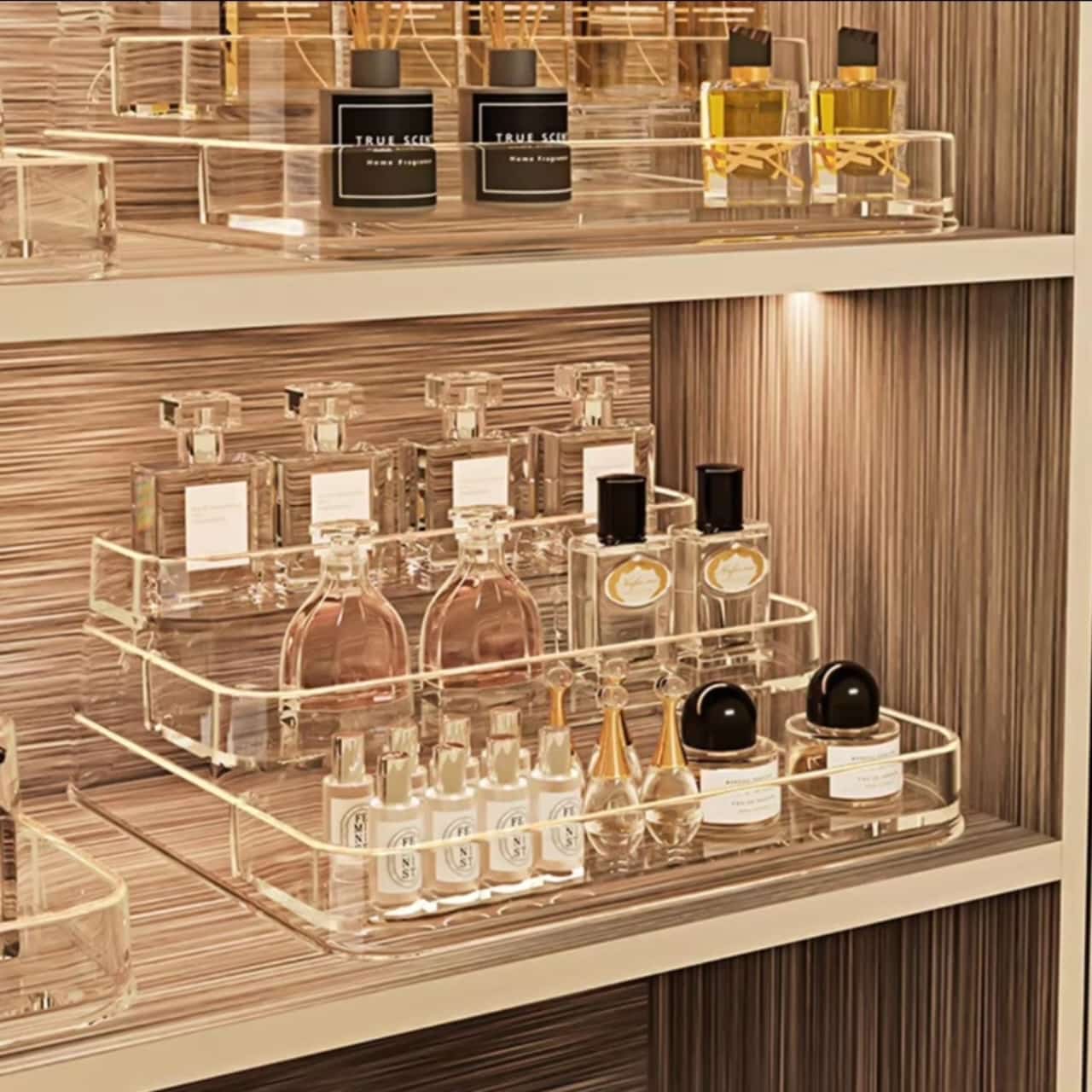 3Tier Clear Display Rack
