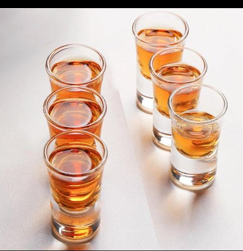 Tot Glass Set – 6 Pieces (40ml Each)