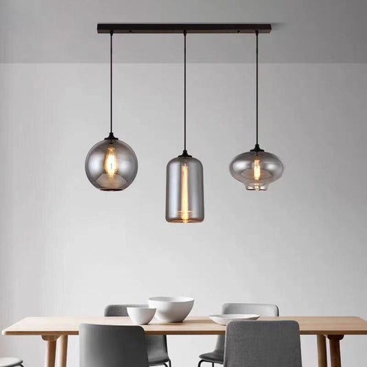 3 in 1 Glass Chandelier