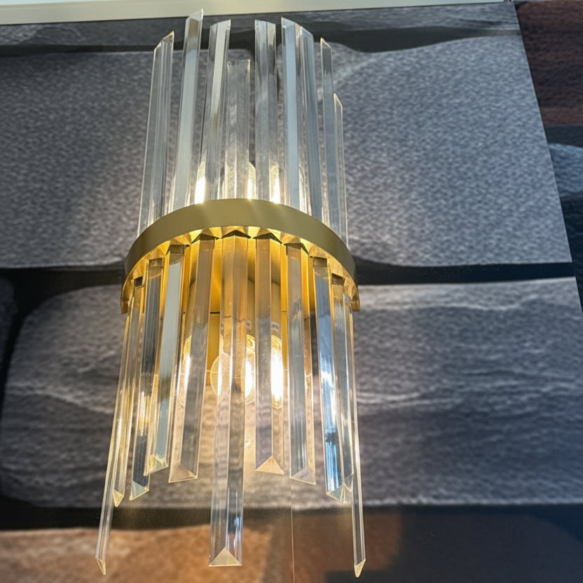 Gold Wall Bracket Light E14 LP 8189-GO