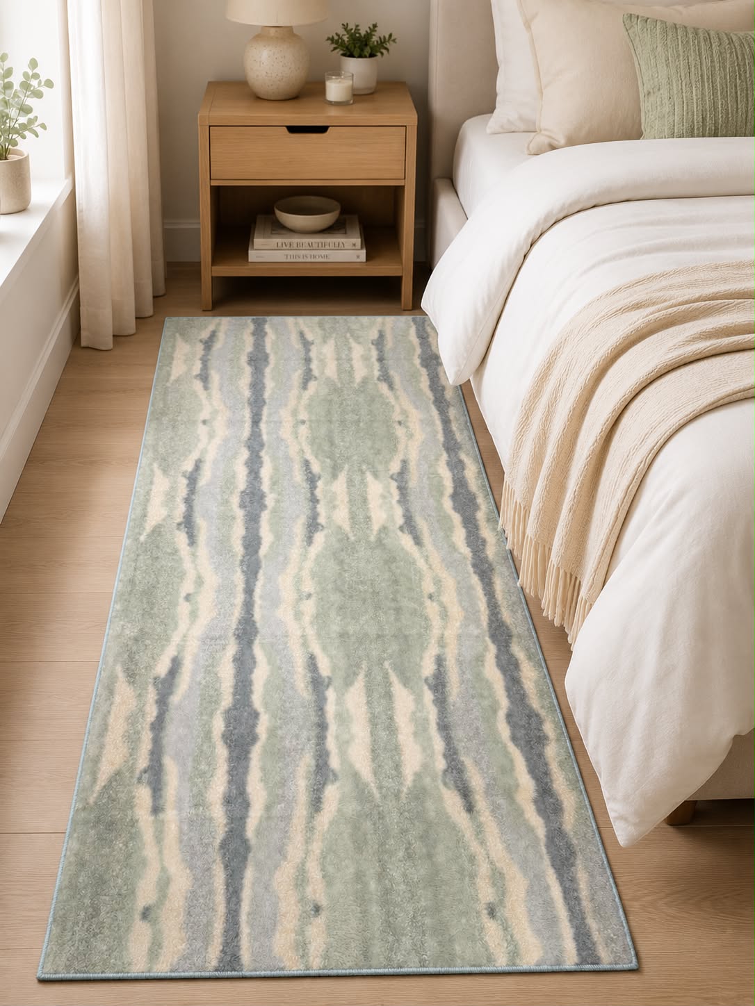 American Bedside Waterproof Rug 80 × 200 cm