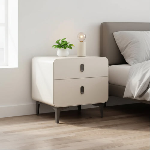 White Bedside TableNightstand