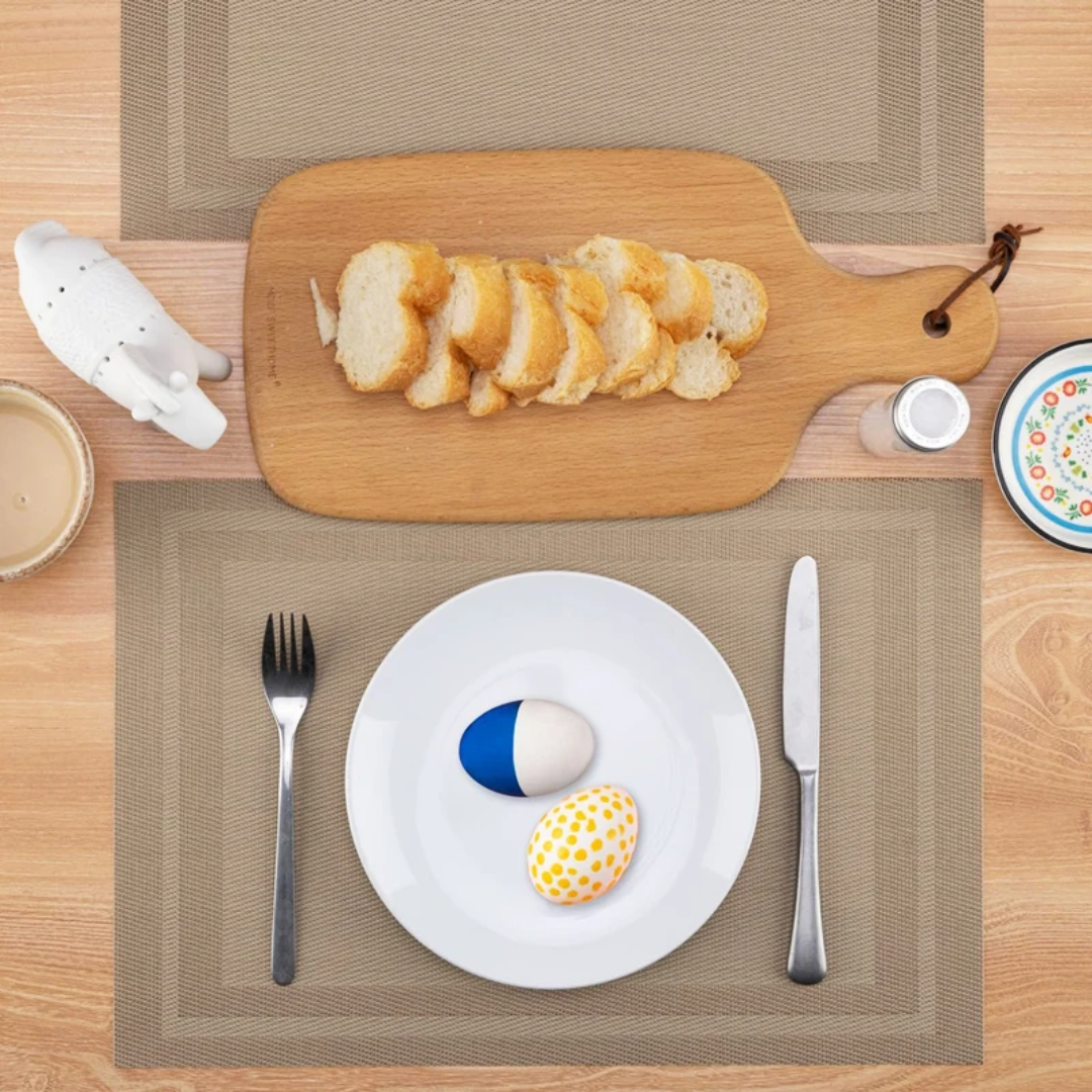 6Pcs Set Woven Table Mats