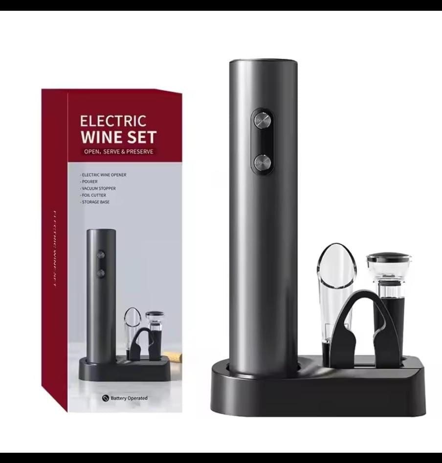 Electric Wine Opener Set