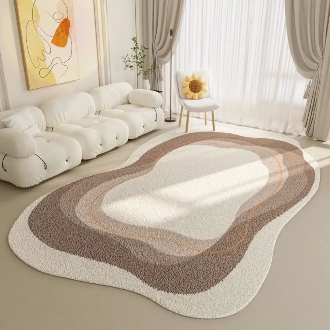 Irregular Pattern Area Rug