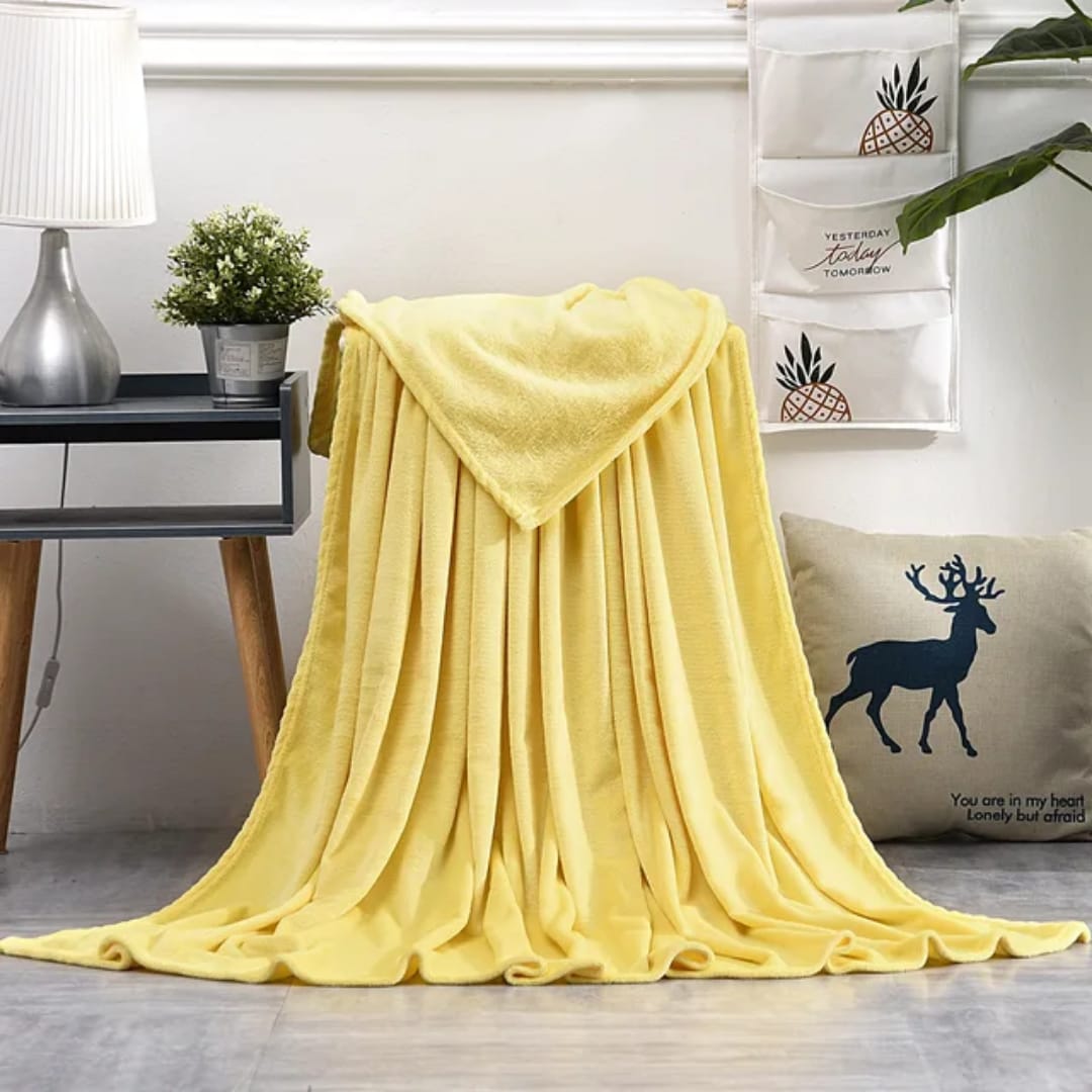 Plain Fleece Blanket