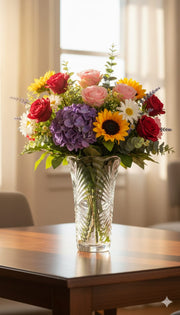 Glass Flower Vase