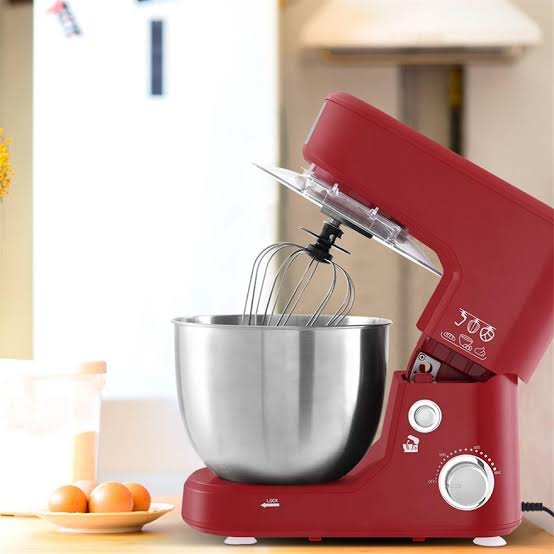 Stand Mixer with 6+ Pulse Speed, Stainless Steel Bowl and Tilt-Head Design
