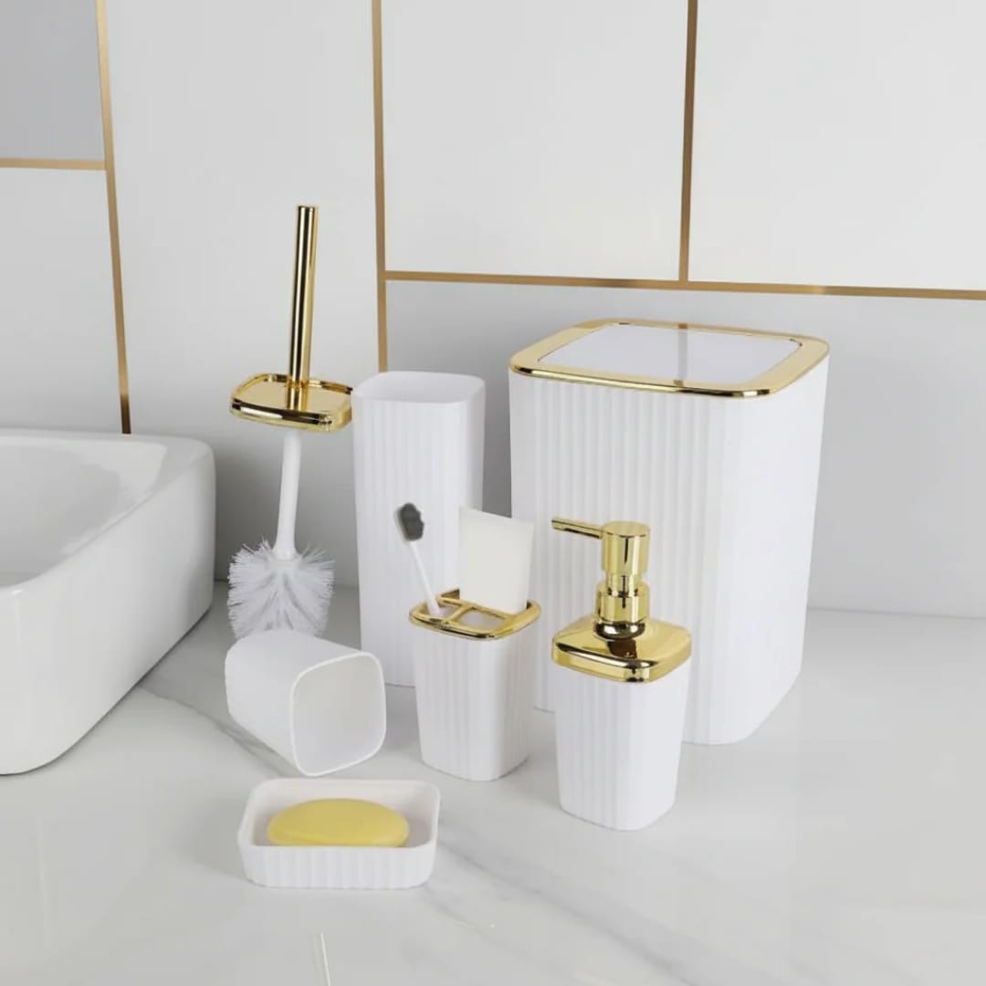 6pcs Bathroom Accessories Set