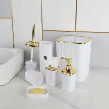 6pcs Bathroom Accessories Set