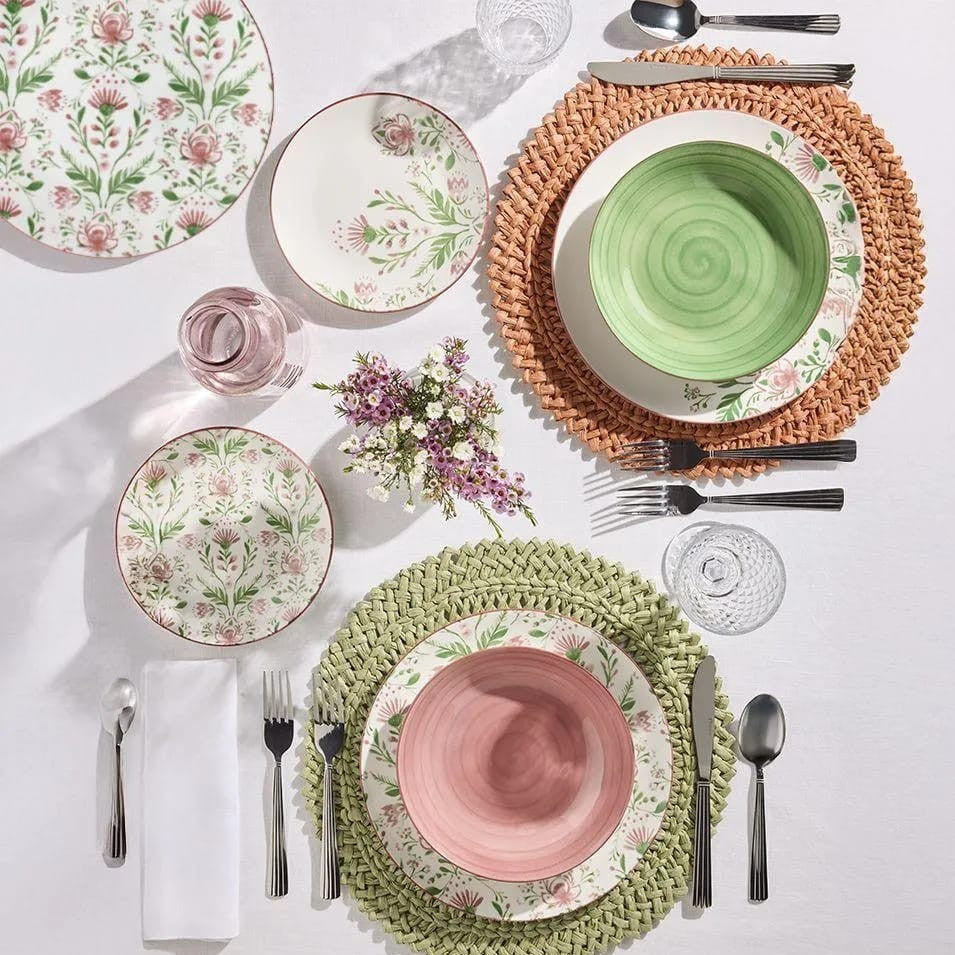 18pcs Floral Dinner Set