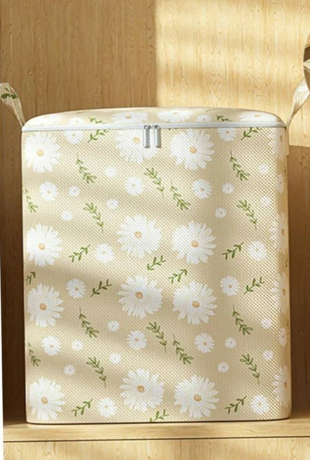 3Pcs Non Woven Zipper Storage Quilt Bags Set