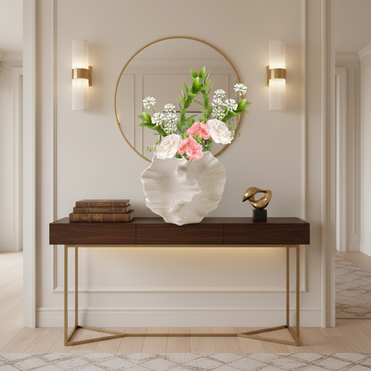 Handmade Ceramic Porcelain Kamran Decorative Home Accent Vase