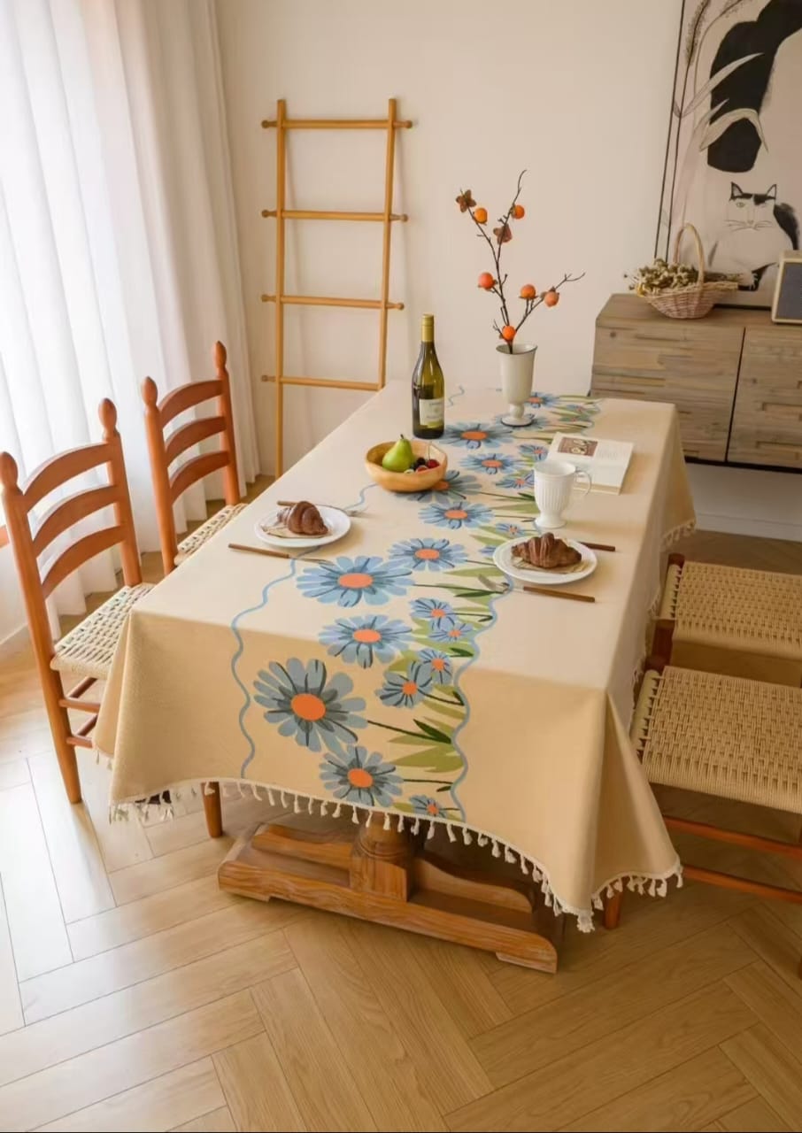 Linen Dining Table Cloth