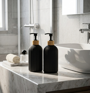 500ml Non-breakable plastic lotion dispenser bottle with refillable pump for soap, lotion, and liquid storage