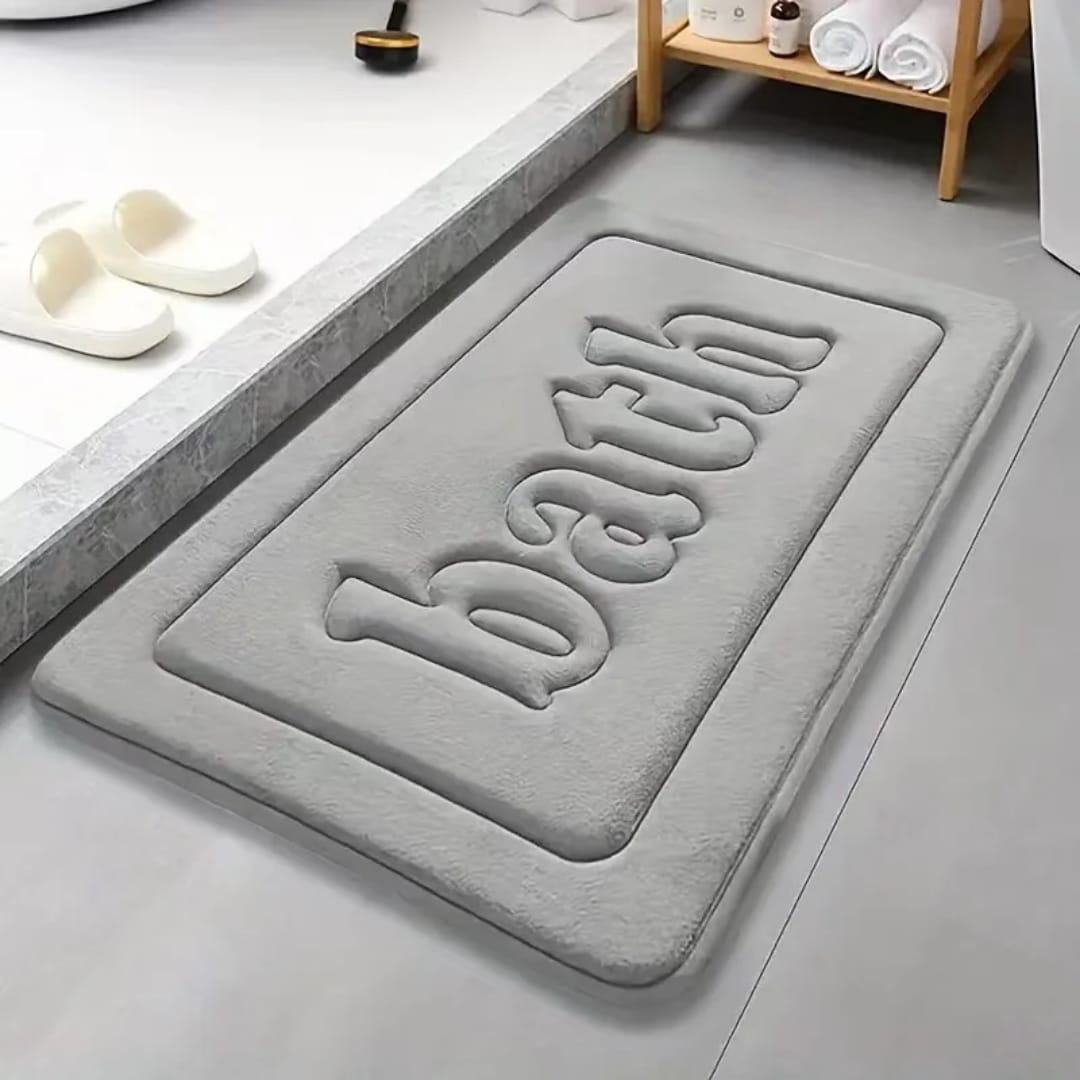 Non-slip Polyester Bath Mat