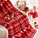 Christmas Fleece Throw Blanket