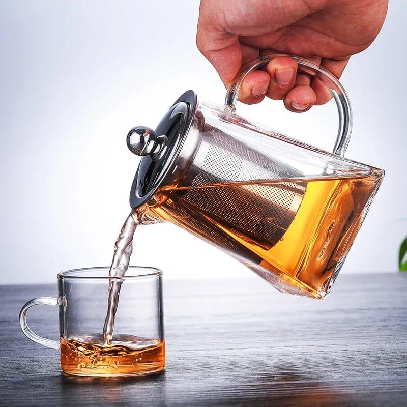 Borosilicate Glass Tea Pot With Infuser