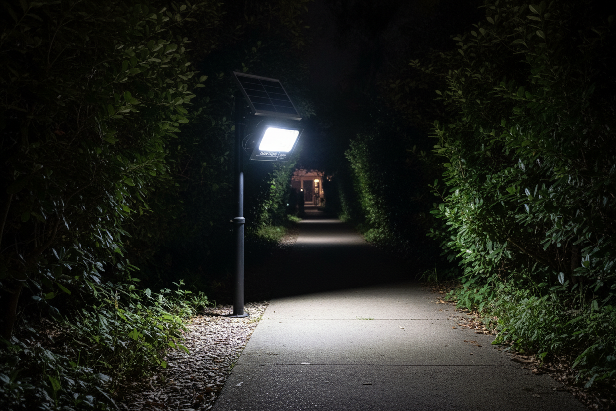200Watts Solar Powered Floodlight