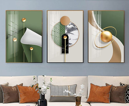 3Pc Wooden Wall Hangings