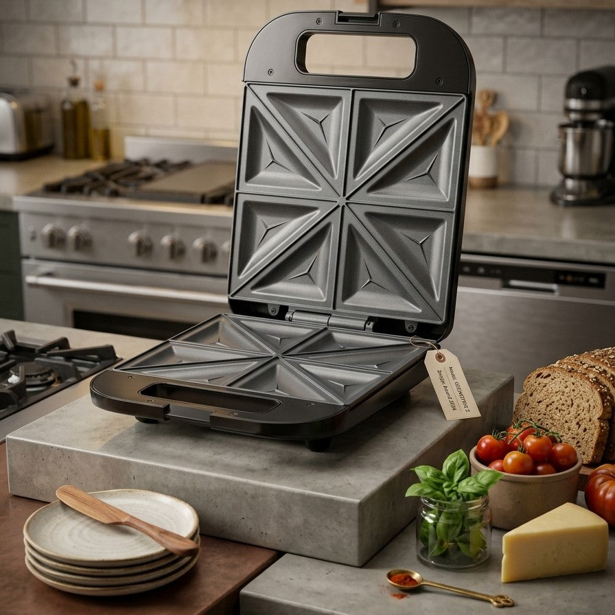 Sokany SK-08102 Sandwich Maker 4 Slice Non Stick Grill