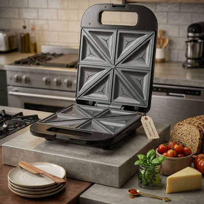 Sokany SK-08102 Sandwich Maker 4 Slice Non Stick Grill