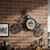 Motorcycle Wall Clock